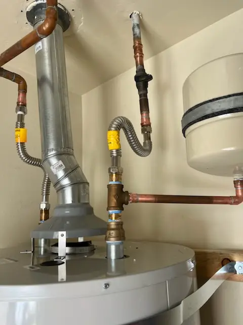 Water heater installation and plumbing repair in Central Park